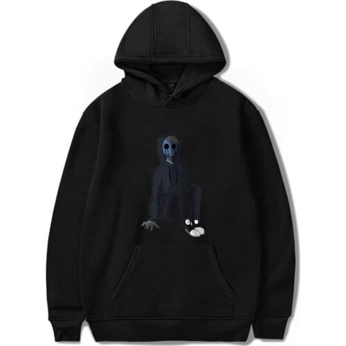 Hot Autumn/winter Men/women Creepypasta Hoodies Sweatshirts Popular Unique Creepypasta Warm Hoodies Harajuku All-match Black