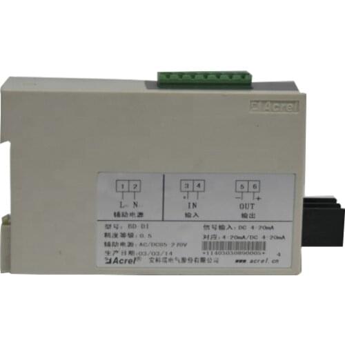 Dc 4-20ma / 0-20ma input current transducer with 0-10v output