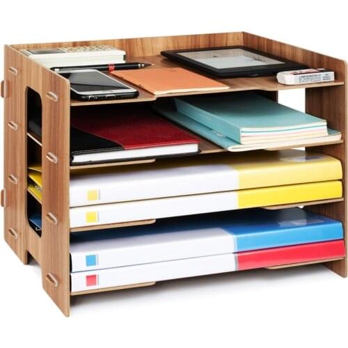 File Sorter A4 Document Desk Tidy Organizer Storage Rack Tray Holder Office Stationery Supplies