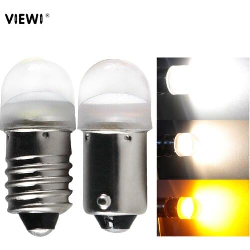 BA9S T4W E10 LED 6v 24v 12v small lamp Instrument light Dc 6 12 24 volt car auto Indicator Warning signal bulbs car-styling lamp