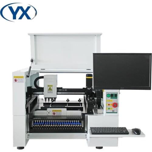 SMT380 with 4Heads 38Feeders New Product Desktop Semi-Automatic LED Assembly SMD Pick and Place Machine