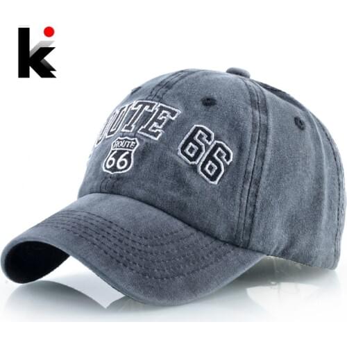 Vintage Baseball Caps Men Women Snapback Denim Dad Hats Adjustable Trucker Cap Embroidery Letter Hip Hop Bones Cotton Sport Hat
