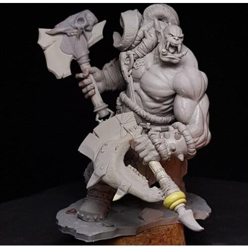 1/24 Orc Rager, Resin Model figure GK, Science fiction theme, Unassembled and unpainted kit
