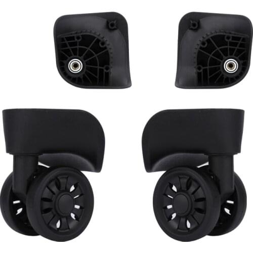 Luggage Universal Wheel Accessories Wheel Tool Trolley Case Wheel Caster Silent Wheel Replacement Repair 20 Inch 28 Inch