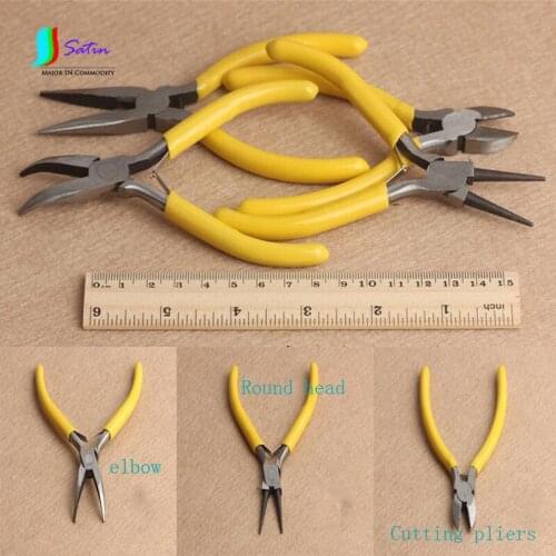 6 Style Mini Iron Pliers Small Pliers Accessories Diy Handmade Materials Hair Accessory Collection Tool Accessory 1pc/lot S508P