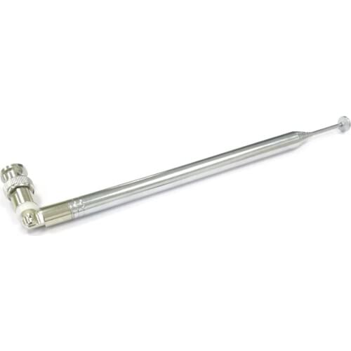 FM radio antenna BNC connector antenna 1.2m stainless steel audio antenna super signal aerial