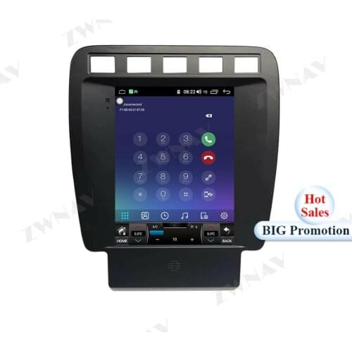 PX6 Tesla Style Big Screen Android 9.0 Car Multimedia Player For Porsche Cayenne 2002 2003-2009 Audio Radio stereo BT head unit