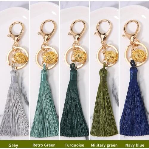 Mo Dao Zu Shi Keychain Wei Wuxian Clear Heart Bell Cosplay Mo Xuanyu Costume Anime Grandmaster of Demonic Tassel Key chain
