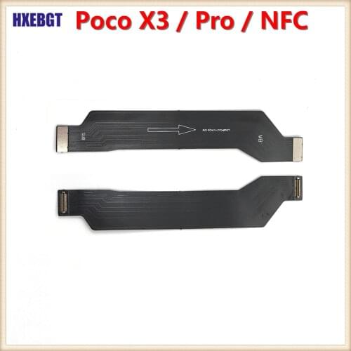 Brand New Motherboard Charging Board Connector Flex Cable For Xiaomi Poco X3 , X3 Pro , X3 NFC Main Board Connecting Flex Cable