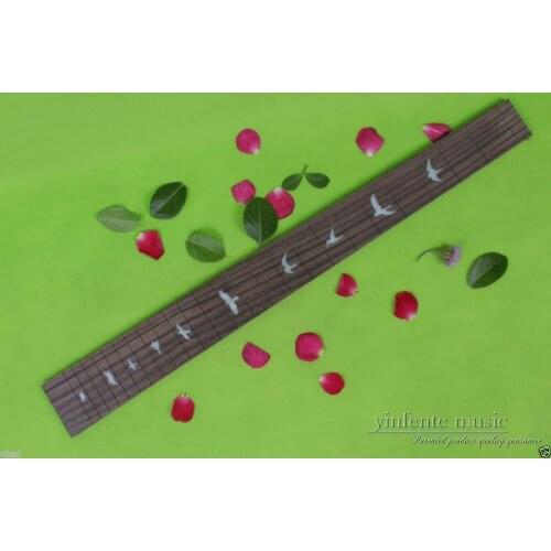 Electric Guitar Fretboard Top grade rosewood Swallow Inlaid Pattern 25.5 #39