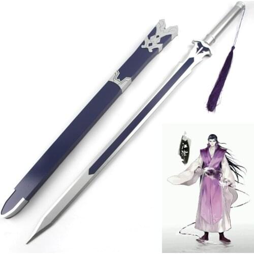 Chinese Wooden Sword the Founder of Diabolism Jiang Cheng Comic Props Wooden Props MO DAO ZU SHI