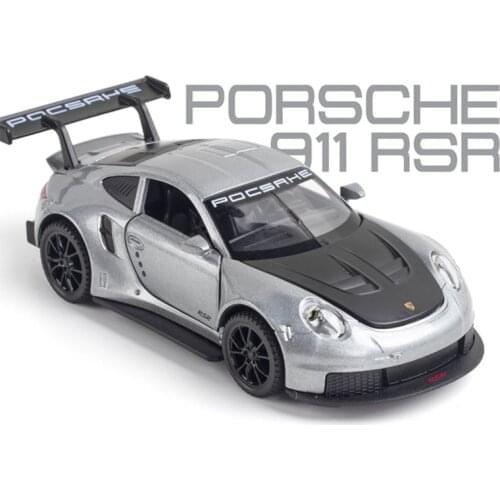 Diecast 1:32 Miniature Porsche 911 997 Supercar Alloy Car Model Metal Vehicle Collection Gifts Christmas Toys for Children Boys