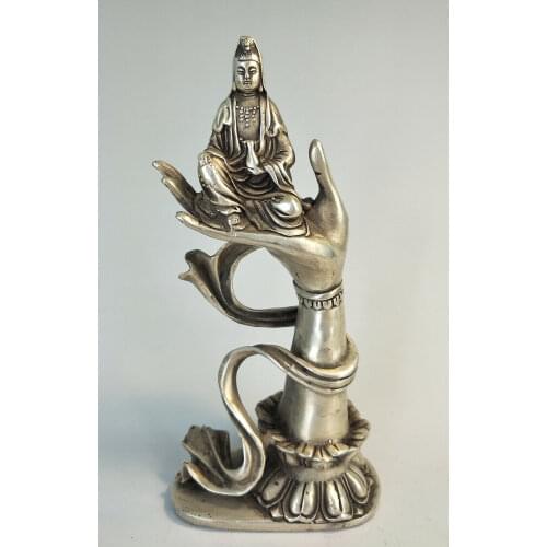 Copper Buddha statue