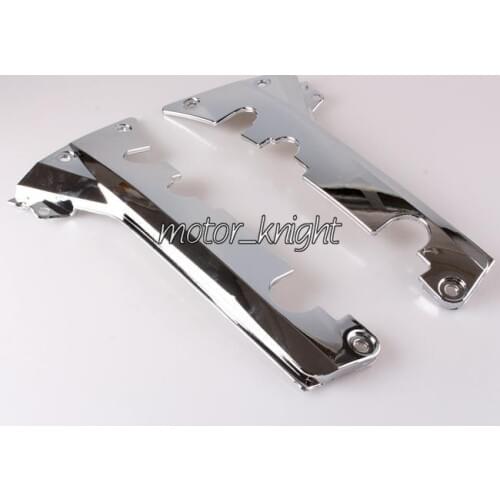 Motorcycle Goldwing Chrome Fairing Right Left Lower Rear Frame Cover For Honda GL1800 01-11 02 03 04 05 06 07 08 09 10