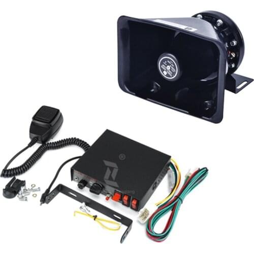 200W new 12V 24V on-board alarm host with pager and 9-tone car alarm horn