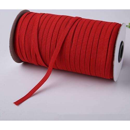 6mm DIY Colorful High-elastic Elastic Bands Rope Rubber Band Line Spandex Ribbon Sewing Lace Trim Waist Band Garment Accessory