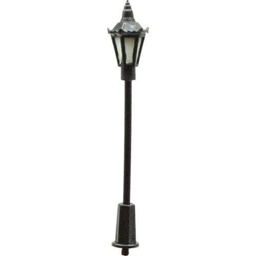 30pcs 3V 7cm Street Lamppost Model Railway Train Layout Lamp LED HO OO Scale for Diorama Scenery Decoration