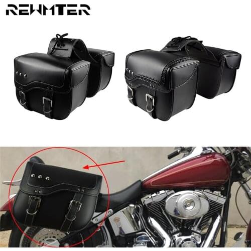 Universal Saddlebag Throw Under Seat Side Tools Luggage Bag Pouch Black For Harley For Kawasaki For Yamaha For Honda For Suzuki