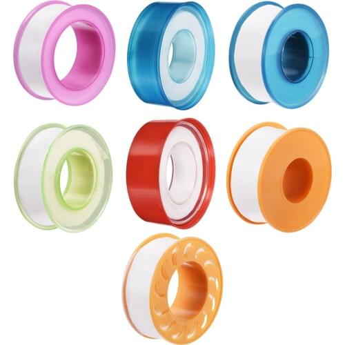 Uxcell 6/10pcs PTFE Pipe Sealant Tape for Plumber Thread Seal for Soft Pipes Creating Airtight Seals Betwe Fittings Garden