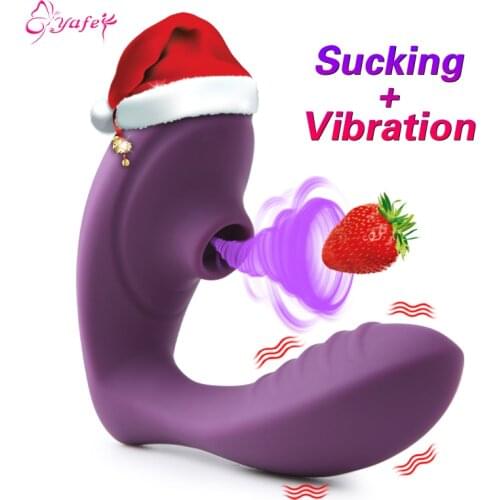 Sucking G Spot Vibrator Dildo for Women Vagina Clit stimulator Female Vibration Erotic Sex Toys For adult Couples Masturbator