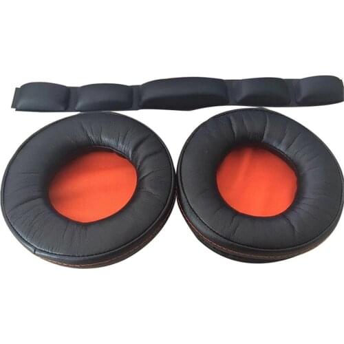 High-quality Headset Foam Cusion +Headband Replacement Suitable for SIBERIA 840 earpads Soft Protein Sponge Cover Comfortable