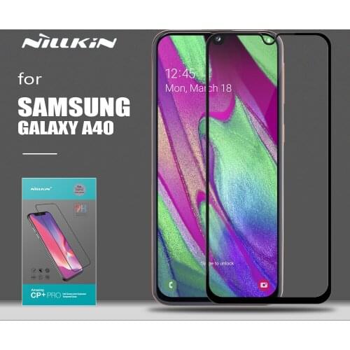 Nillkin for Samsung Galaxy A40 Glass CP+ PRO 2.5D Full Cover Protective Tempered Glass for Samsung Galaxy A40 Screen Protector