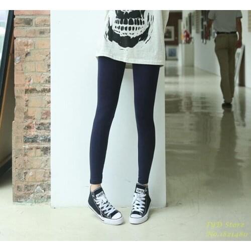 Wholesale Price 2018 Spring New Arrival Cotton Leggings Full Length Candy Colors Women Leggings Lady Leggins High Elastic Pants