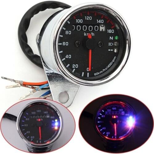 Motorcycle Instruments Motorcycle Speedometer Tachometer Odometer Rev Counter 0-13000 RPM 1pcs Motorcycle Tachometer