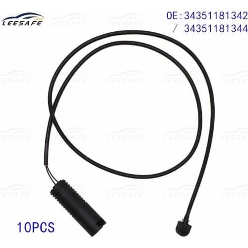 10PCS 34351181342 34351181344 Brake Pad Wear Sensor for BMW 3 Series E36 M3 Rear Brake Pad Wear Warning Contact 1992-2000