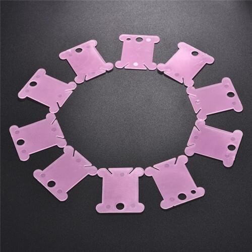100pcs/50pcs Embroidery Floss Craft Thread Bobbin Cross Stitch Storage Holder Plastic Sewing Thread Board Card Craft Kit