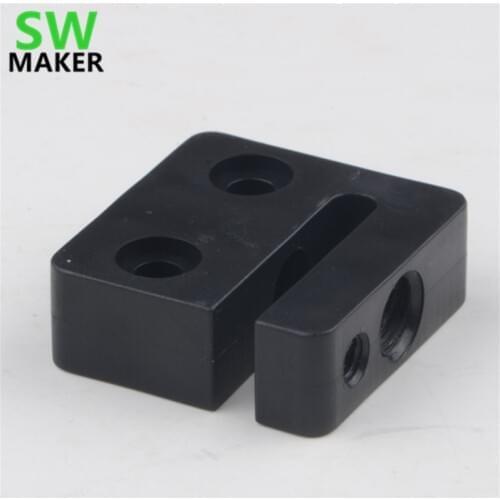 SWMAKER 2pcs 8mm Metric Acme Lead Screw Nut Block TR8x8 / TR8x4 / TR8x2 version TR8 POM nut for CNC 3D printer spare parts