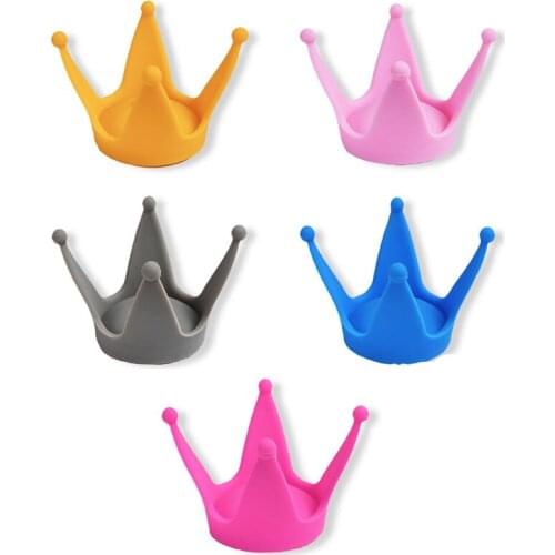 Motorbike Helmet Accessories 1Pc Creative Motorcycle Electric Car Helmet Decor Crown Cup Soft Plastic Decoration Corners Sucker
