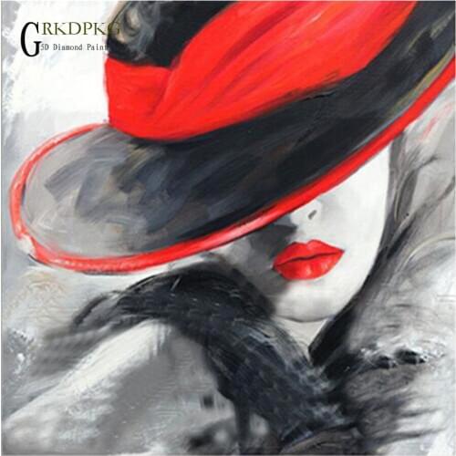 GRKDPKJ 5d diamond painting full diamond square diamond embroidery cross stitch picture living room decoration Marilyn Monroe dp