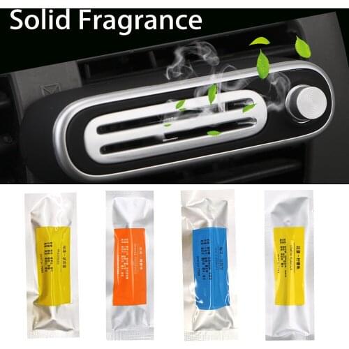 LEEPEE Car Air Vent Perfume Solid Perfume Diffuser Air Freshener With Aroma Sticks Car Styling 4 kinds Flavor Smell