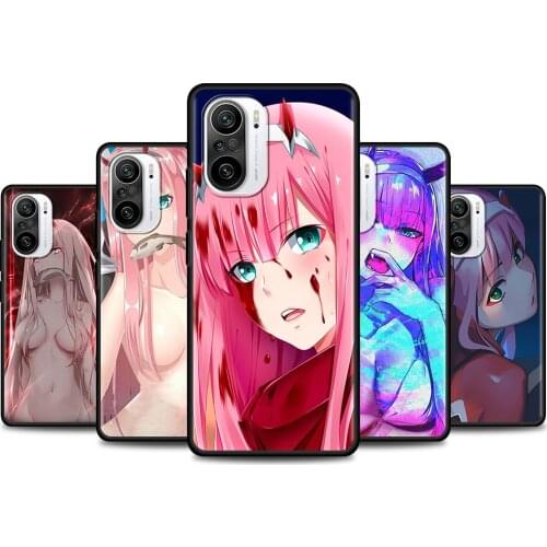 Zero Two Darling in the FranXX Anime Case For Redmi K40 K30 K20 Pro Plus 9 Prime Power 9T 9i 9C 9A 8 8A 7A Silicone Shell Cover