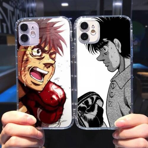 Hajime no ippo Phone Case Transparent soft For iphone 5 5s 5c se 6 6s 7 8 11 12 plus mini x xs xr pro max