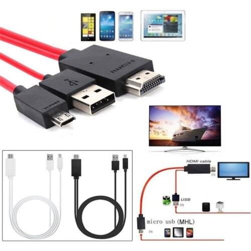 MI to Mini/Micro High Speed MI Adapter Cables For Mobile Phone PC TV Gold Plated Connector Line