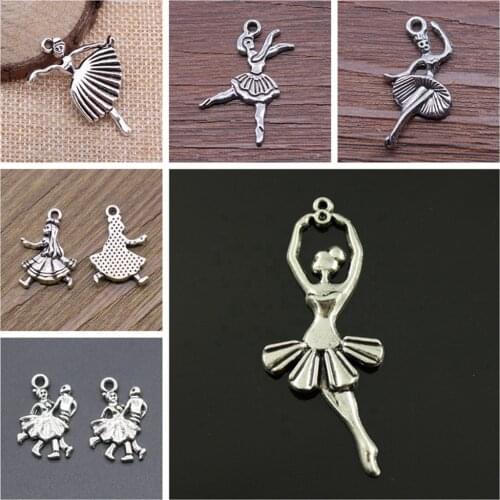 Malzahar Ballet Charms diy jewelry bracelet charms for jewelry making kit accessories