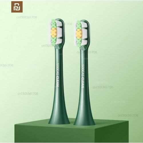 Xiaomi V1/X3U/X5 universal adult electric toothbrush heads 2pcs copper-free flocking youpin toothbrush