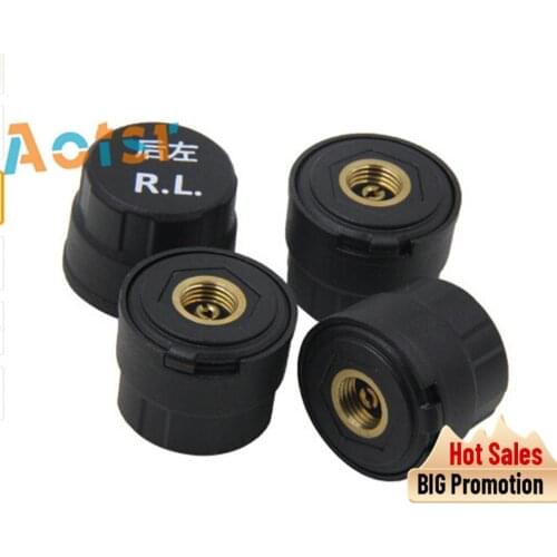 TPMS for Android CAR DVD Player GPS Navigation Car Tire Pressure Monitoring System with 4 Internal Tyre Sensors USB Interface
