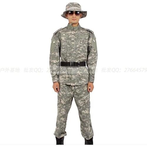 US army Military uniform ACU Camouflage set Digital Men Spring