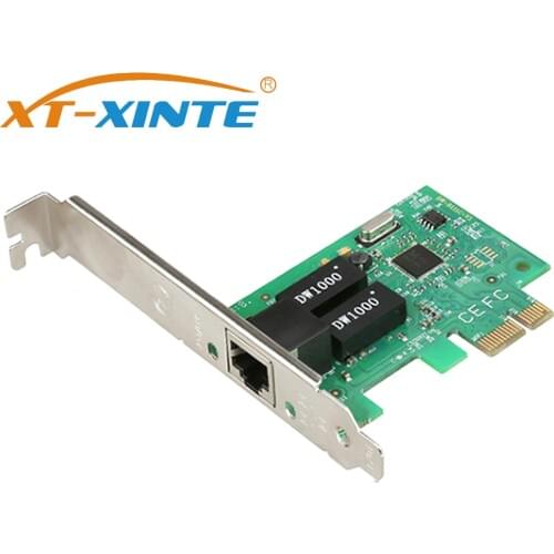 XT-XINTE Gigabit Ethernet PCI-E Network Controller Card 10/100/1000Mbps RJ45 RJ-45 LAN Adapter Converter