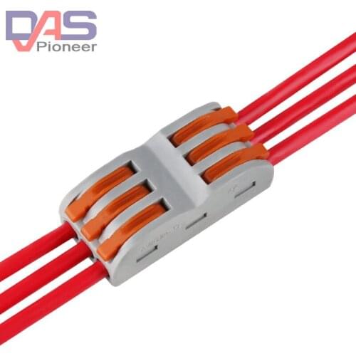 10PCS Electrical Wiring Terminals Household Wire Connectors Fast Terminals For Connection Of Wires Lamps And Lanterns