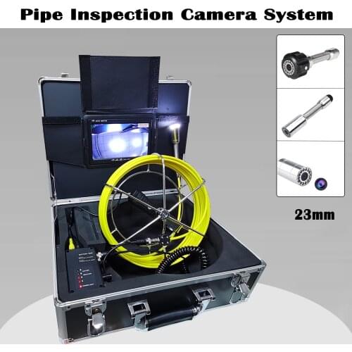 7inch LCD Monitor Pipeline Camera Used Underground Technical Industrial Pipe/Sewer/Drain Video Endoscope Inspection