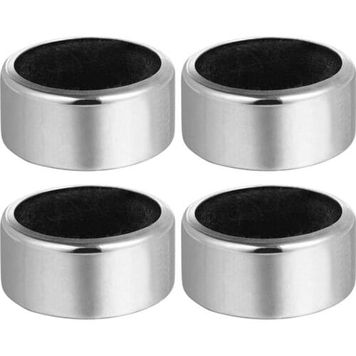 BESTONZON 4pcs Red Wine Drip Stop Ring Stainless Steel Wine Bottle Collar Ring Leak-Proof Anti-Overflow Ring Bar Tools Wine Acce
