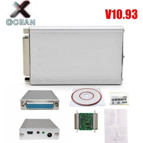 2020 Newest Carprog V10.93 Full 21 Adapters Car Prog 10.93 ECU Chip Tuning ECU Programmer Airbag Reset Tool Carprog 10.93