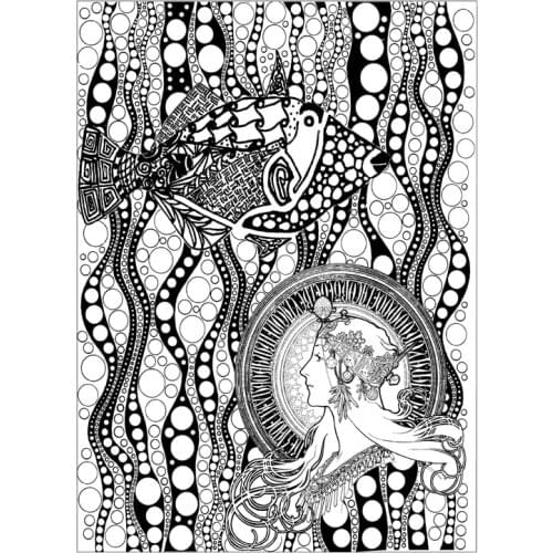 Background Girl Head Clear Silicone Stamp/Seal for DIY scrapbooking/photo album Decorative clear stamp sheets ST0372