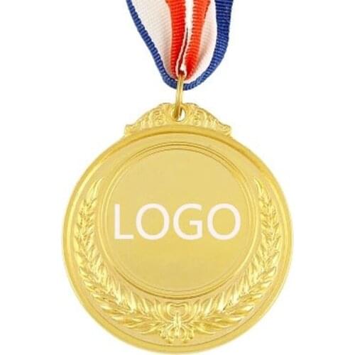 Top-sale Gold Silver Bronze Volleyball Medals Customized Metal Medals Match Championship Sports Athletic Medals 65mm Diameter