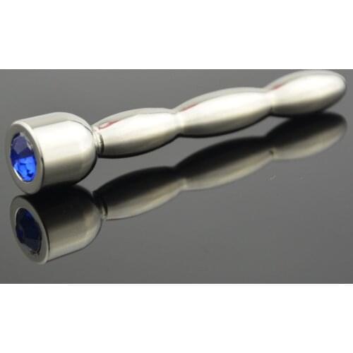 Small Urethral Beads Sounding Rods Stainless Steel Penis Plug Insertion Urethral Sound Dilators Sex Toys For Men Cbt Chastity