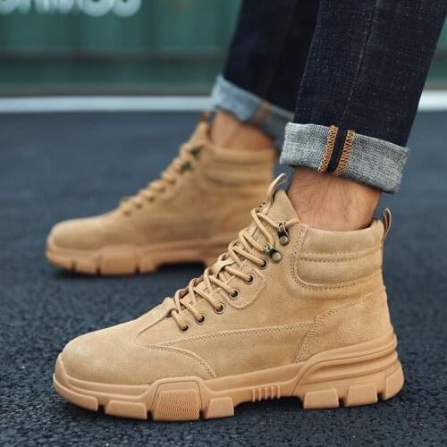 Winter men shoes high-top Mens Casual Shoes outdoor shoes for men black Canvas shoes men fashion Cotton shoes snow boots 41